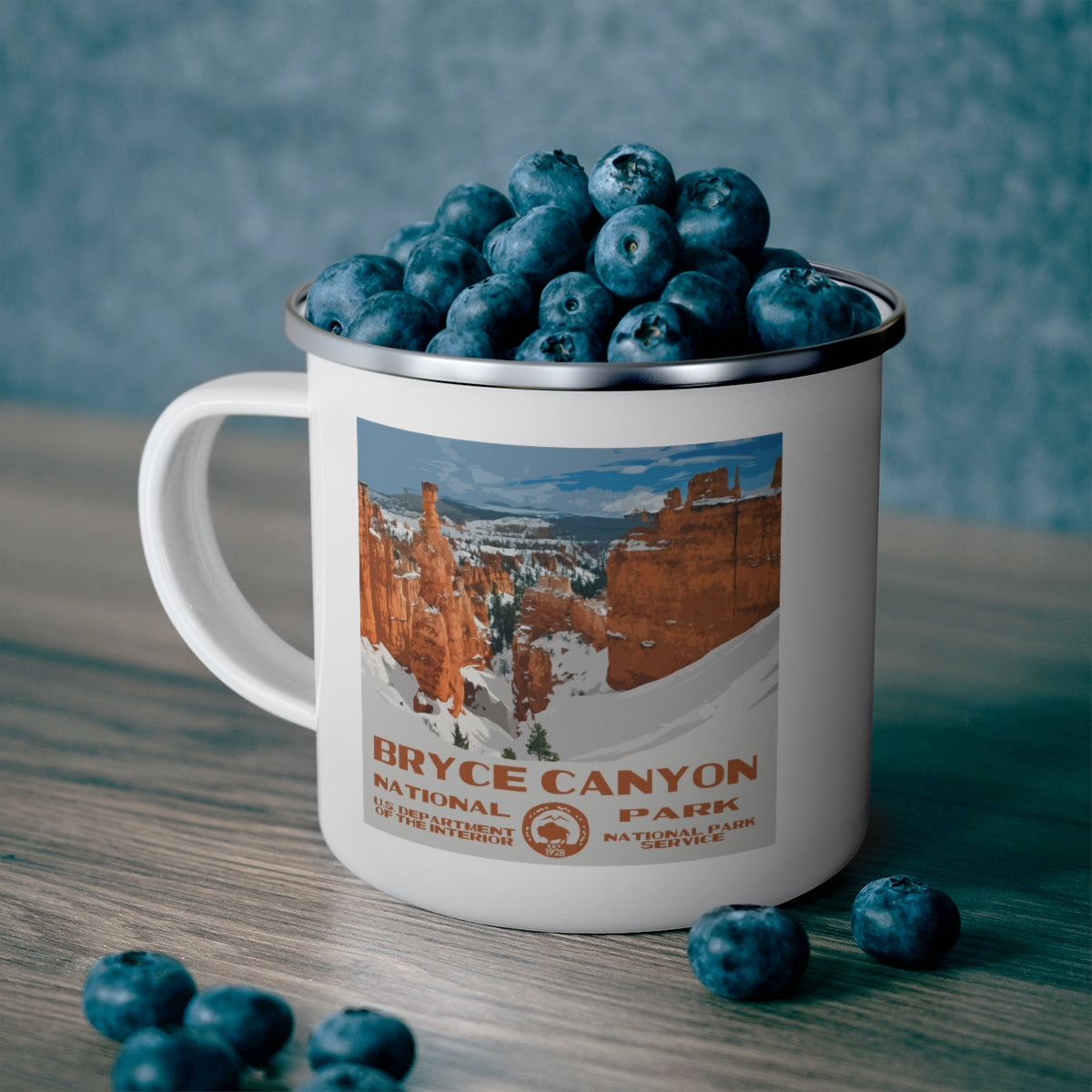 Bryce Canyon National Park Enamel Camping Mug