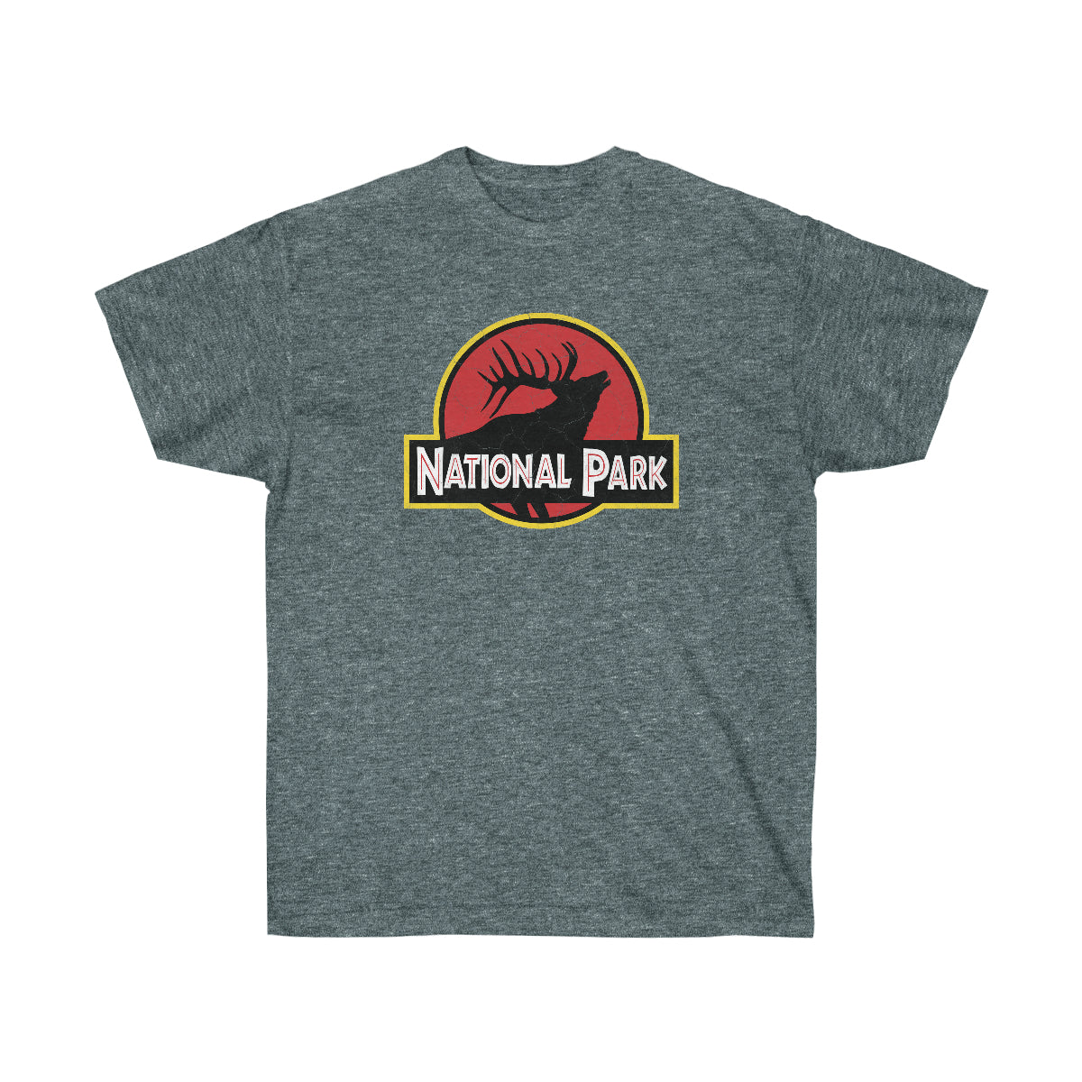 Elk National Park T-Shirt - Parody Logo