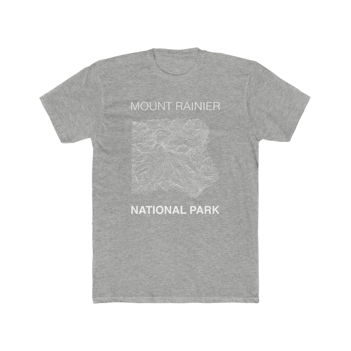 Mount Rainier National Park T-Shirt Lines