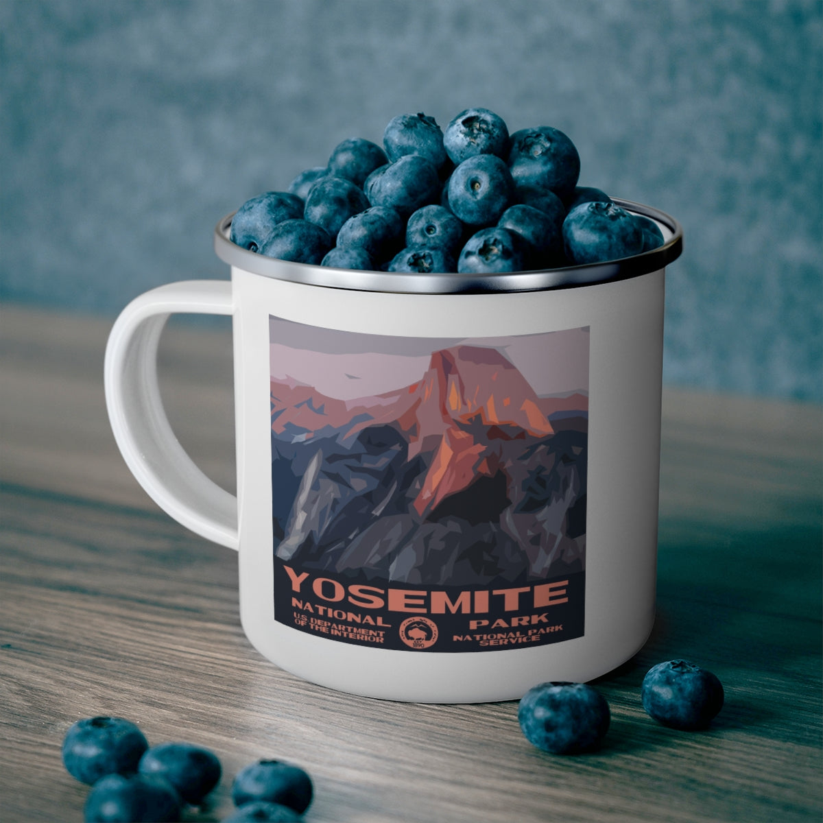 Yosemite National Park Enamel Camping Mug