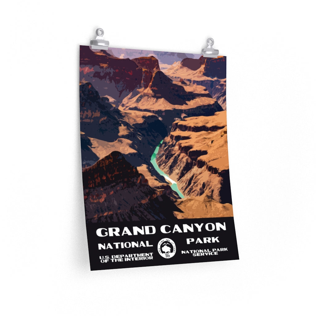 Grand Canyon National Park Poster National Parks Partnership