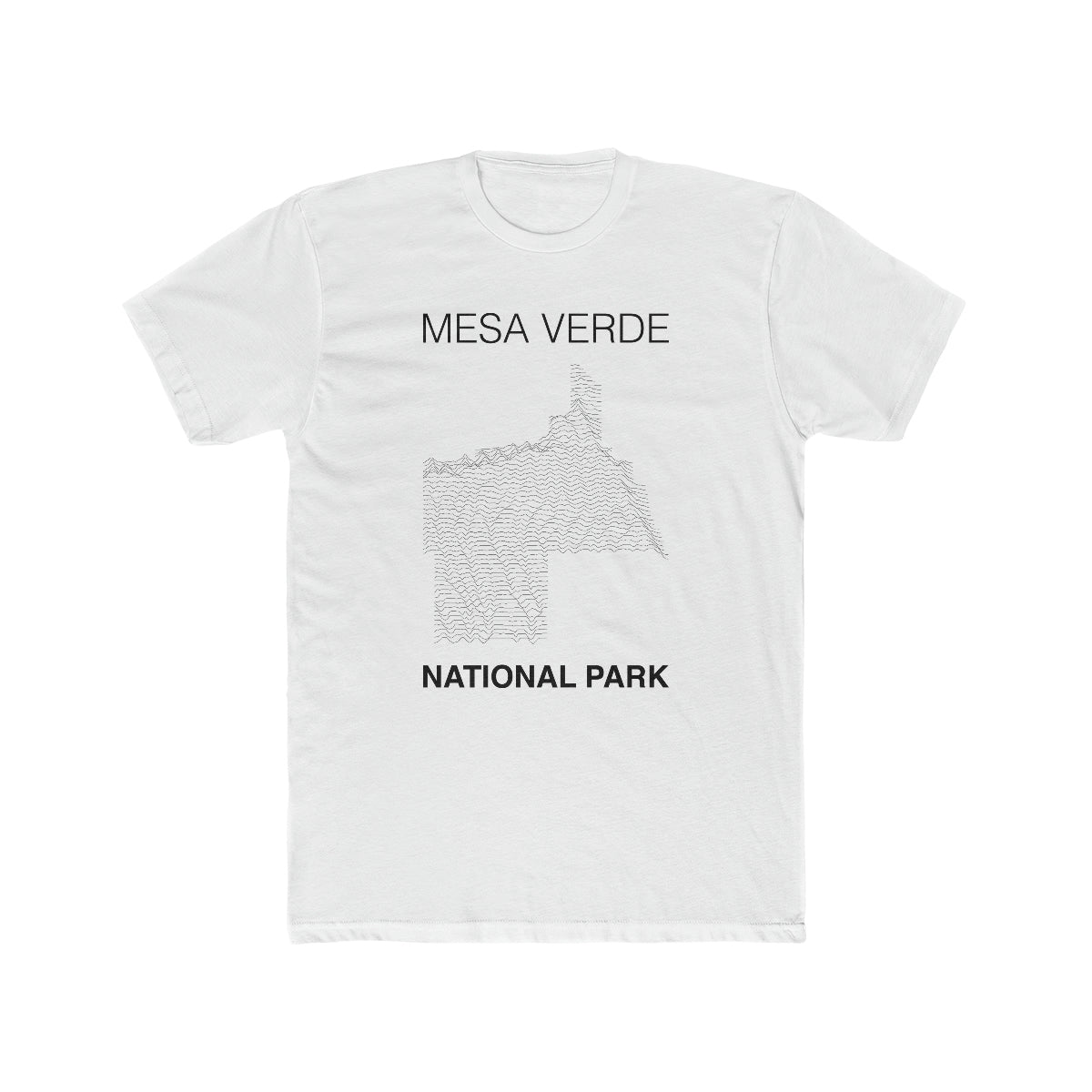 Mesa Verde National Park T-Shirt Lines