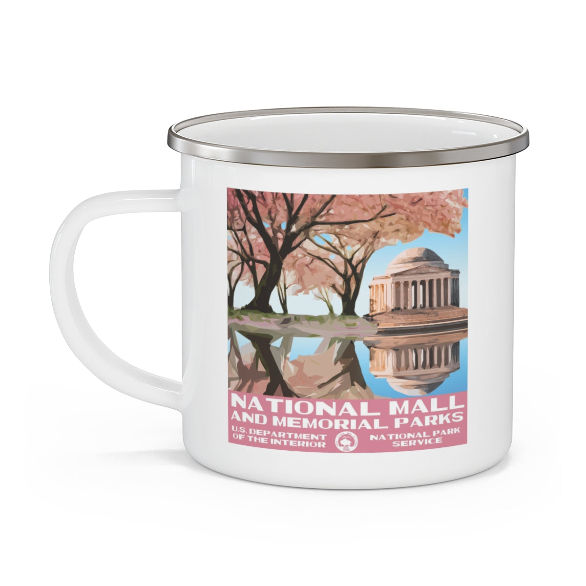 National Mall and Memorial Parks Enamel Camping Mug