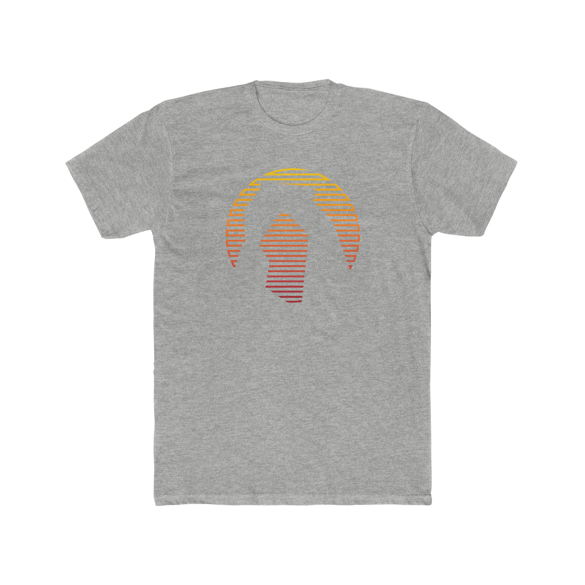 Arches National Park T-Shirt - Limited Edition Delicate Arch Orange Gradient