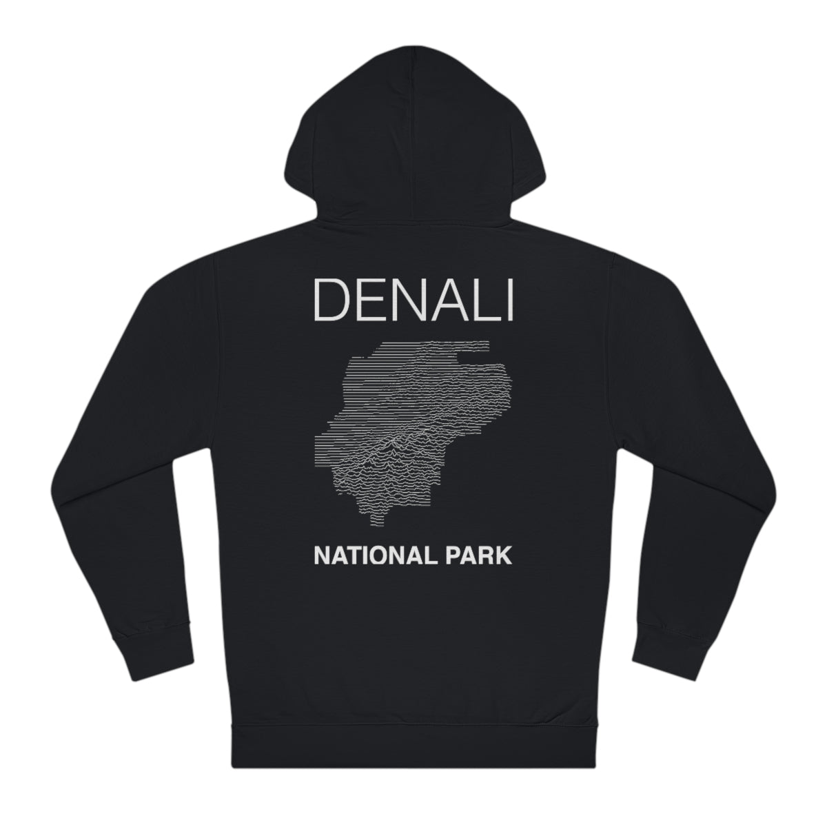 Denali National Park Hoodie - Lines