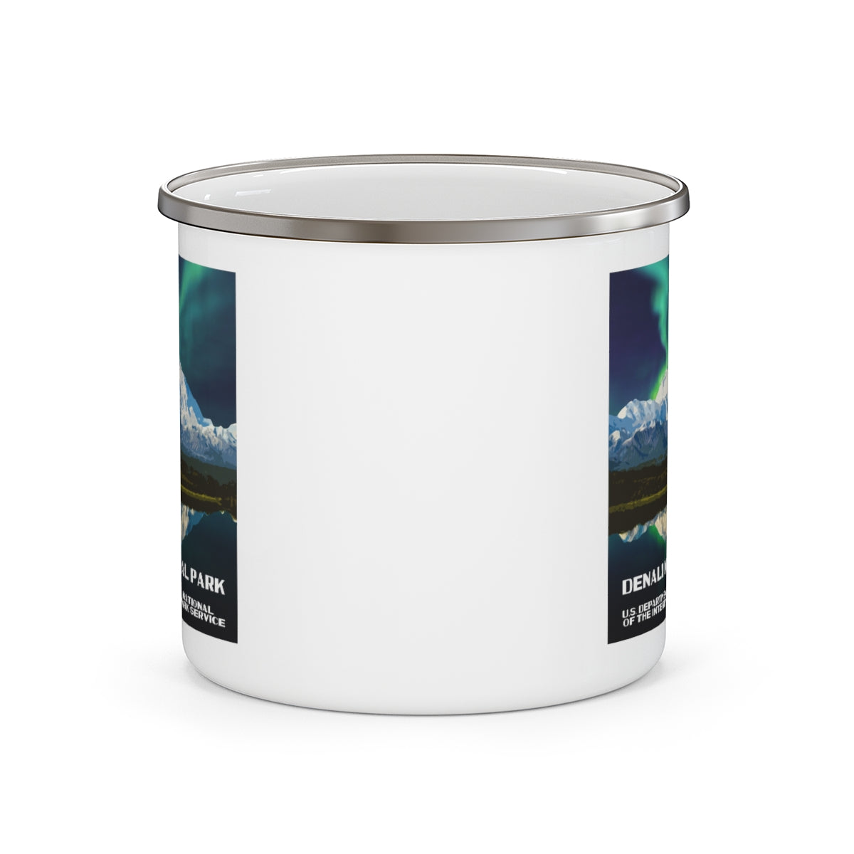 Denali National Park Enamel Camping Mug