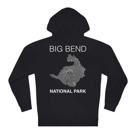 Big Bend National Park Hoodie - Lines