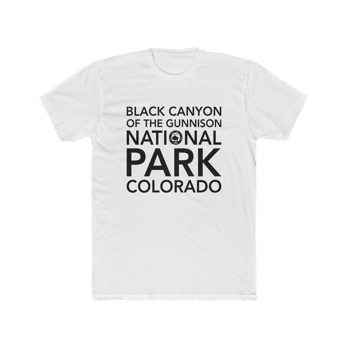 Black Canyon of the Gunnison National Park T-Shirt Block Text