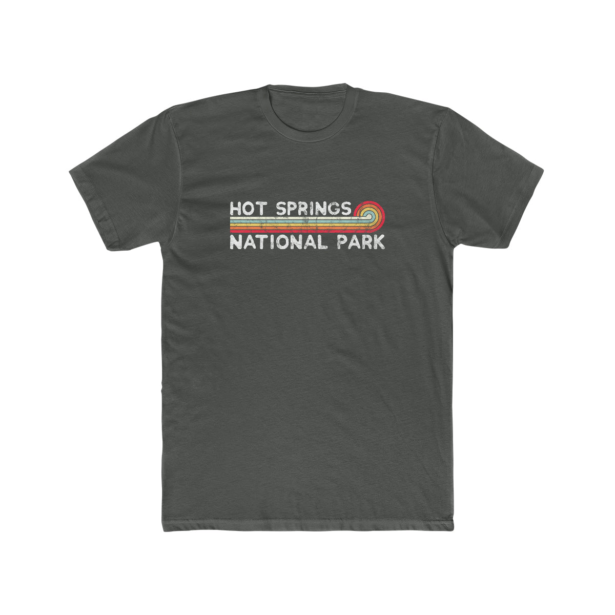 Hot Springs National Park T-Shirt - Vintage Stretched Sunrise