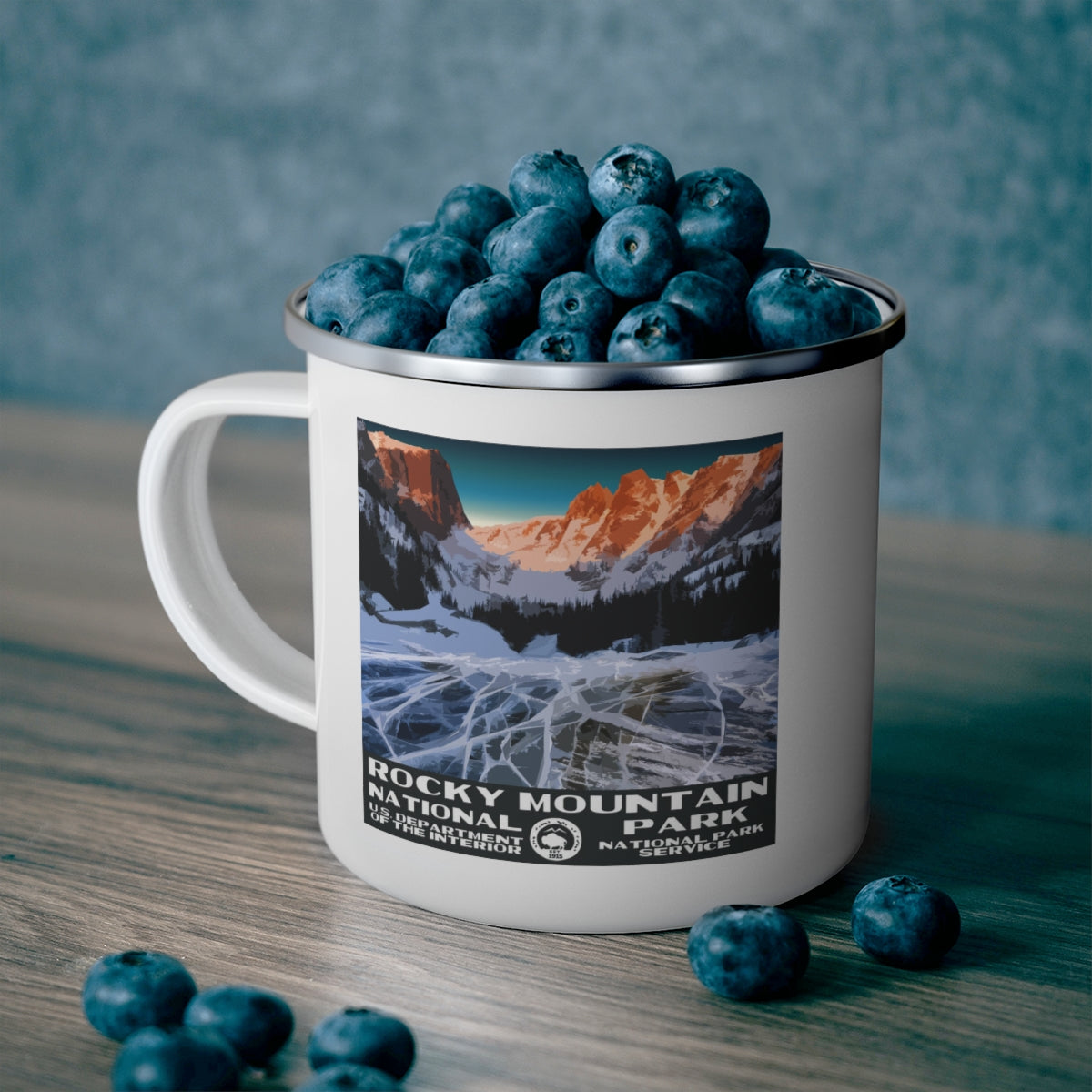 Rocky Mountain National Park Camping Mug