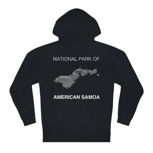 National Park of American Samoa Hoodie - Lines