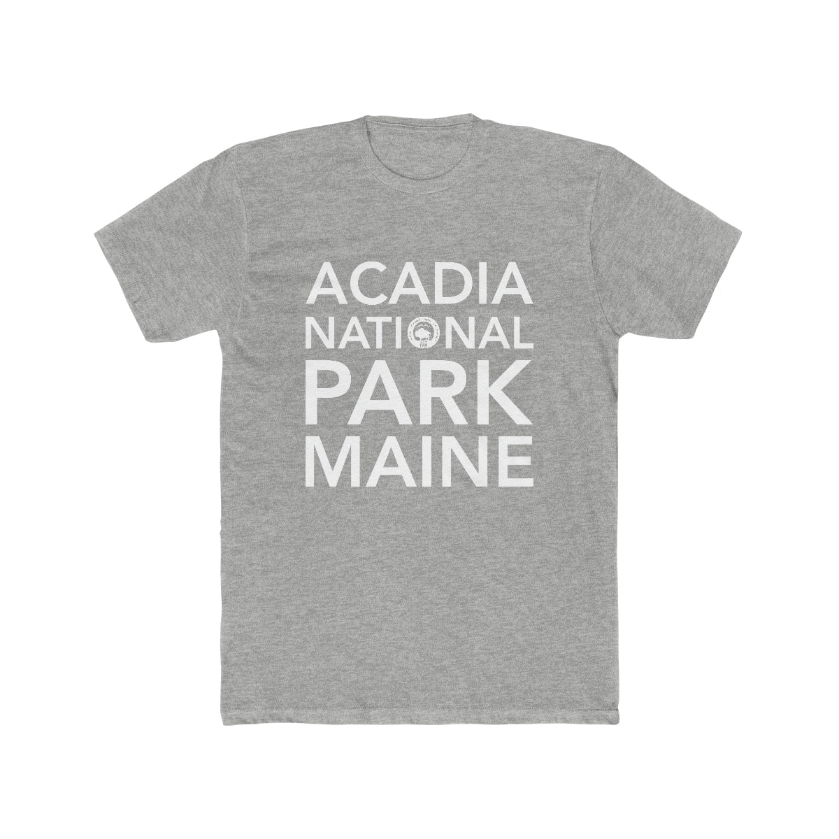Acadia National Park T-Shirt Block Text