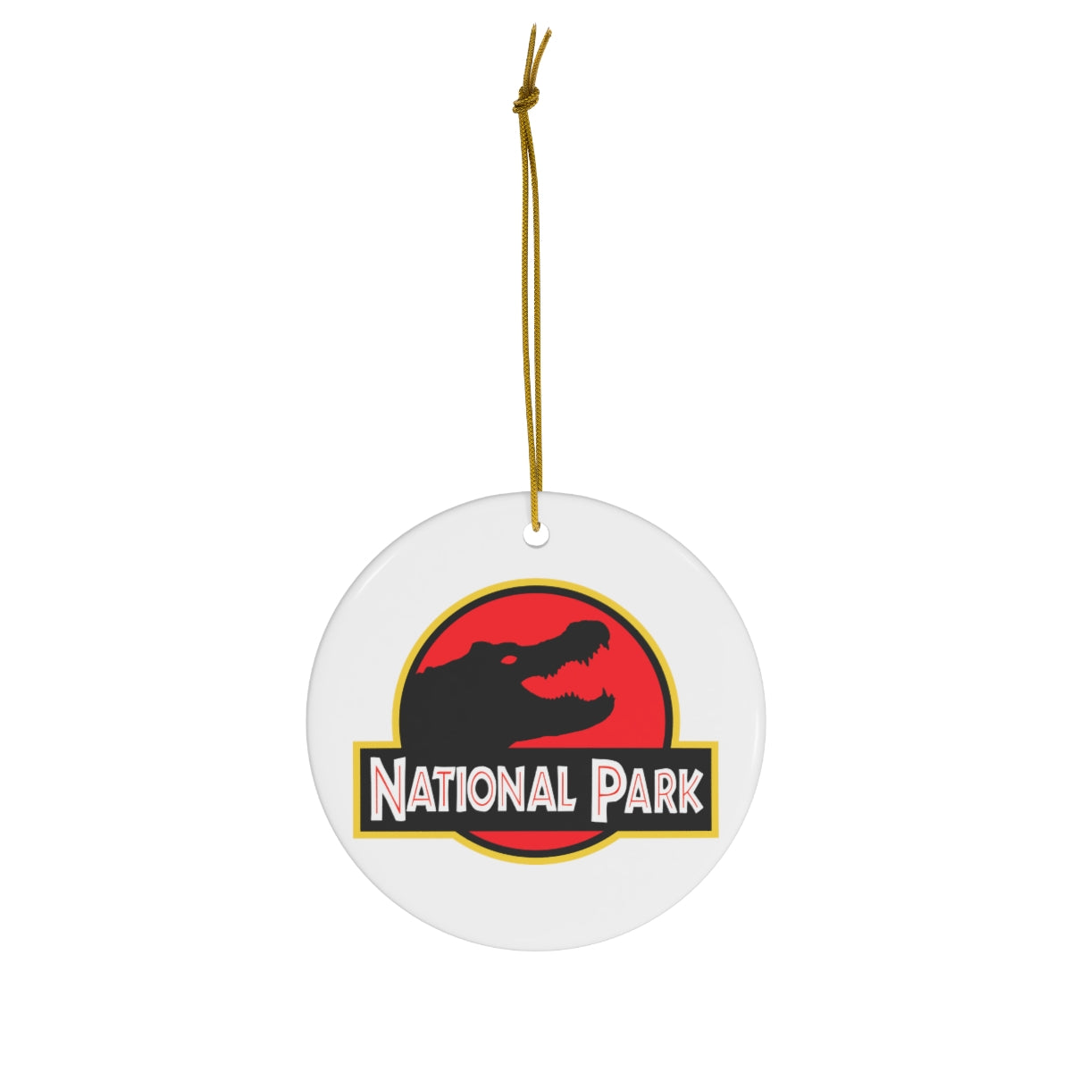 Everglades National Park Ornament - Parody Logo