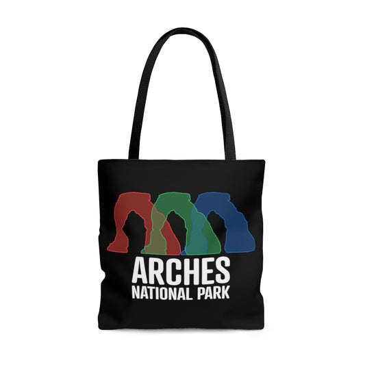 Arches National Park Tote Bag - Histogram
