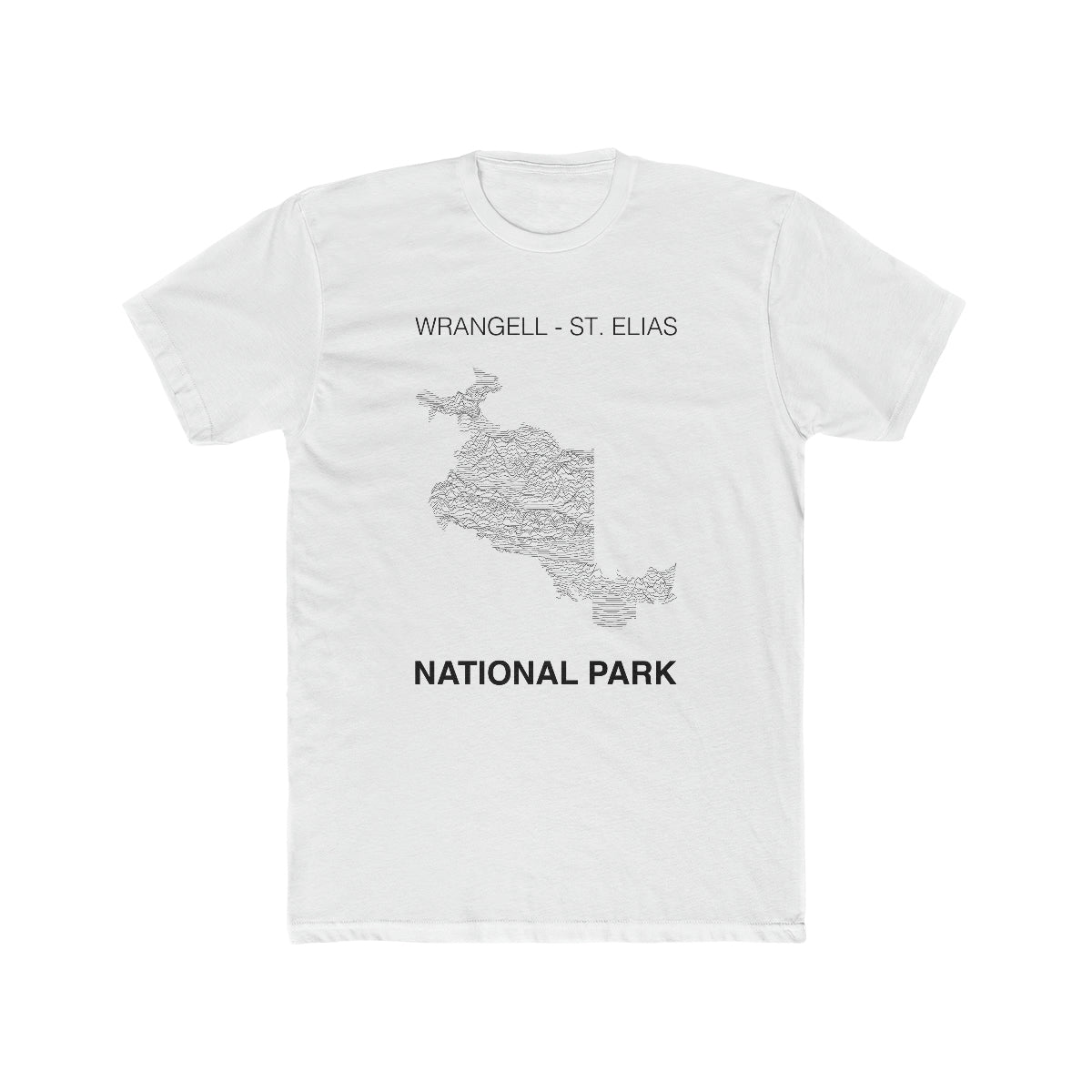 Wrangell St. Elias National Park T-Shirt Lines