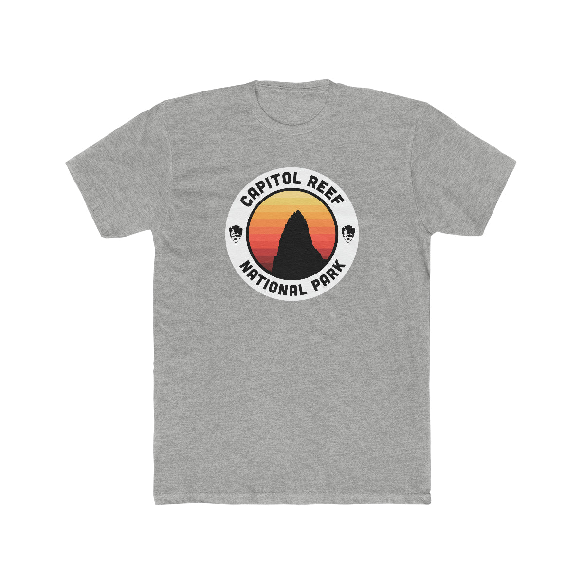 Capitol Reef National Park T-Shirt - Round Badge Design