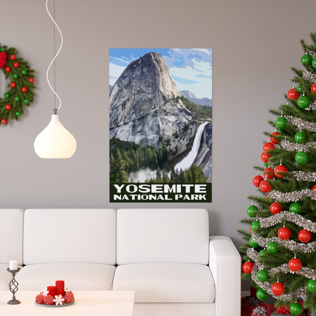 Yosemite National Park Poster - Nevada Fall National Parks Partnership